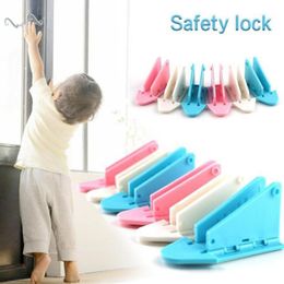 lock stopper UK - Carriers, Slings & Backpacks 3Types Lock Baby Kids Safety Protection Guard Sliding Door Window Stopper Limiter Security Latch Home H1