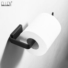 Toilet Paper Holders Bathroom Holder Black Wall Mounted Accessories White EL9306