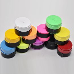 Good quality badminton tennis racket Sweatband ( 48 pcs in one box ) dry frosting grip racquet overgrips,color are mix and random