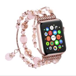 High Quality Watch Bracelet Strap For Iwatch 5 4 band 44mm 40mm Handmade WatchBands 42mm 38mm Accessories