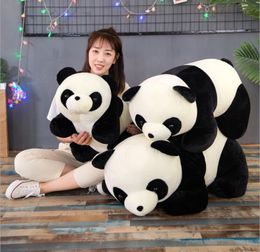 giant panda doll Australia - 25 cm simulation giant panda doll plush toy cute animal Children's Gift