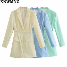 Women Elegant Notched Collar Solid Business Shirtdress Female Long Sleeve Patchwork Vestido Chic Dresses 210520