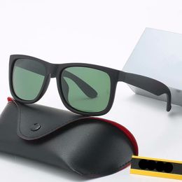 -Высококачественные солнцезащитные очки роскоши дизайнерские поляризованные очки пилотные моды зеркало брендов Sunnies мужчины женщины винтажные солнцезащитные очки с коробкой и случаями