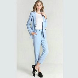 Descuento Light Blue Suit Trousers 2022 en venta en DHgate.com