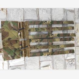 Camouflage Colour In Stock 3-Band Skeletal Cummerbund With Quick Release Buckle For JPC XPC Tactical Vest Waist Support