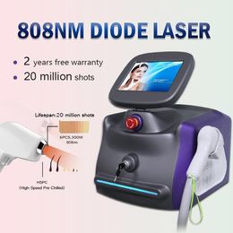 2021 Portable Permanently 808nm Diode Laser Hair Removal High Power Three Wavelength Factory Good Quality Professional for Beauty Equiment