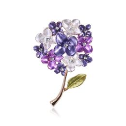 Pins, Brooches 2021 Money Exquisite Diamond Drip Flower Brooch Joker Makings High Grade Garment Accessories Spot