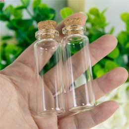 15ml Glass Perfumes Bottles Small Crafts With Corks 50pcs 22*65*12.5mm 15mlgood qty