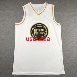 All embroidery 19 Platinum Edition Jerseys ROSE #25 WHITE GOLD Customize men's women youth Vest add any number name XS-5XL 6XL Vest