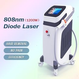1200w Vertical Hair Removal 808nm Diode Laser Professional Salon Use Painless Device
