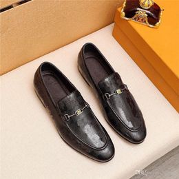 L5 Brand Full Grain Genuine Leather Business Men Dress Shoes Retro Patent Leather Oxford Shoes For Men EU Size 38-45