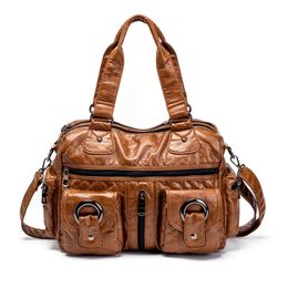 HBP Totes Handbags Shoulder Bags Handbag Womens Bag Backpack Women Tote Purses Brown Leather Clutch Fashion Wallet M037no box