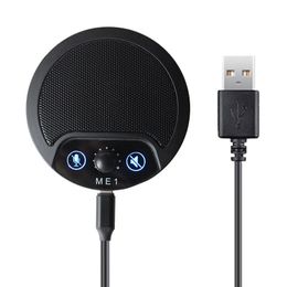 ME1 Microphone Omnidirectional High Sensitivity 192khz/24bit USB Plug & Play for Live Streaming/Online Class/Meeting Recorder