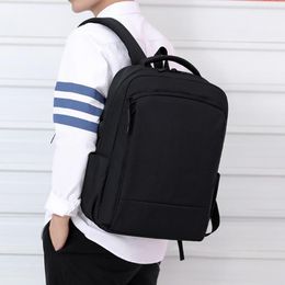 Backpack Korean Casual Men's High School Student Schoolbag Canvas Computer Bag Tide