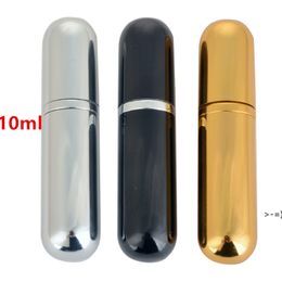 10 ml Portable Mini Atomizer Perfume Bottle Aftershave Makeup Spray Atomiser Travel 10ml Refillable Pump Perfume Bottles LLE10623