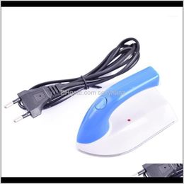 Sewing Notions Tools Apparel Drop Delivery 2021 Mini Portable Foldable Electric Steam Iron Clothes With 3 Gears Handheld Flatiron For Home Tr