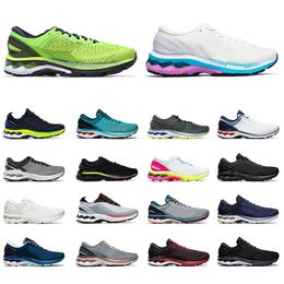 Men Women Original Running Shoes Mako Blue TECHNO CYAN Triple Black White Classic Red Sheet Rock Mens Womens Sports Sneakers Trainers Size 36-45