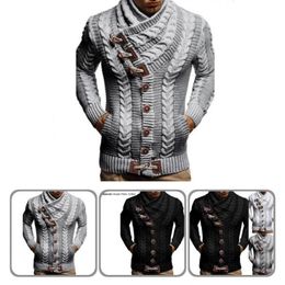 Men's Sweaters Lightweight Stylish Thermal Knitted Sweater Jacket 5 Sizes Men Windproof For Outdoor