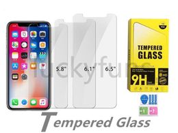 0.3MM 2.5D 9H Tempered Glass Screen Protector For iPhone 12 12ProMax 12Mini 11ProMax 11 11Pro XR XS X 6 7 8 Plus