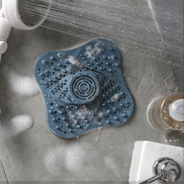 Toilet sewer hair filter, filtrations kitchen sink plug odor cover, wash basin anti blocking silicone floor drain cover RRD11613