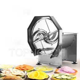 Commercial Slicer Machine For Vegetables And Fruits High Efficiency Potato Chip Slicing Maker