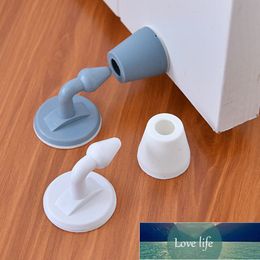Mute Non-punch Silicone Door Stopper Touch Toilet Wall Absorption Door Plug Anti-bump Door Holder Gear Gate Resistance Factory price expert design Quality Latest