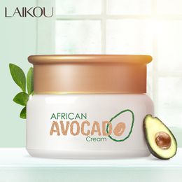 Laikou Avocat Face Day Crème Crème Herbal Repair Whitiner Entit Hydratant Nutritif facile à absorber Traitement de soins de la peau 6pcs en Solde