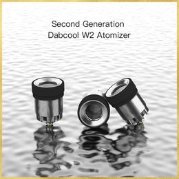DABCOOL W2 Enail Atomizer Smoking accessories Second Generaton Atomizers Water Bongs CARTRIDGE With Cover Carp