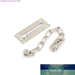 1pc Safety Door Chain Lock Guard Security Lock Cabinet Locks For DIY Home Door Tools home office use Silver Colour
