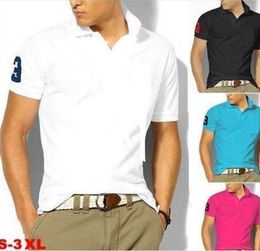 Designer Brand men polos Shirt summer Big Small Horse Crocodile embroidery Man's Polo Shirts Short Sleeve Casual T-Shirts Solid Colour Plus 6XL tees Camisa c7