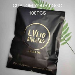CUSTOM Poly Mailers Shipping Envelope Bag Sustainable - ECO FRIENDLY 100% Recycled Mint Green Rose Pink or Midnight Black H1231