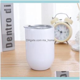 Drinkware Kitchen, Dining Bar Home & Gardenblank Sublimation Wine Tumblers Egg Cup Wine. Glass Double Wall Mugs Stainless Steel Tumbler With