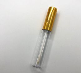 2021 10ml Empty Clear Lip Gloss Tube Lips Balm Bottle Brush Container Beauty Tool Mini Refillable Bottles Lipgloss