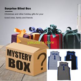 2021 Xmas Gift MYSTERY BOX Random Stock Duke Blue Devils College Jerseys Basketball Jersey#1 Irving CAREY JR 3 JONES 5Barrett Allen Wear 100% New DropShipping Accepted