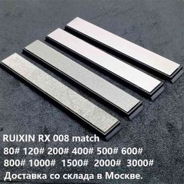 80#-3000# High quality Diamond bar whetstone match Ruixin pro RX008 Edge Pro KME knife sharpener 210615