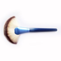 Other Household Sundries Soft Fan Portable Slim Professional Makeup Brush Small Size Foundation brushes with different colors ZWL297