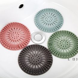 NEWAnti-blocking Hair Catcher Plug Trap Shower Floor Drain Cover Sink Strainer Filter Portable Bathroom Kitchen Accessories RRA10667