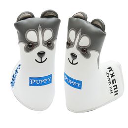 Cute Animal Embroidery Golf Club Headcover for Blade Putter Personality Style