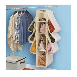 Portable 10 Grid Foldable Wardrobe Wall Door Back Hanging Bag Underwear Sock Shoe Storage Organizer Sundries Bags