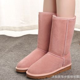Australia Women's Classic tall snow Boots Womens boot shoes leather Ankle inter boots shoesUS SIZEEUR35-42