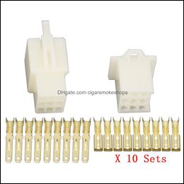 Other Electronic Components Office & School Business Industrial 10 Sets/Kits 2.8-9 Pin/Way Dj7091A-2.8-11/21 Electrical Wire Connectors Plug
