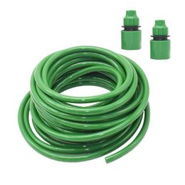 green flexible pipe NZ - Watering Equipments 50-10m Green 4 7 3 8" Garden Irrigation Hose 1 4" 8 11 Flexible Water Pipe 4mm 8mm