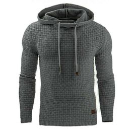 Vintage Hoodie for Men Long Sleeve Hooded Sweatshirts Male Casual Solid Color Regular Loose Hoodies New 210421