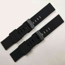 Accessories Silicone strap for Luminox 8830 Series 8831 Scale 8832 Compass Rubber Strap Mens Watch Band