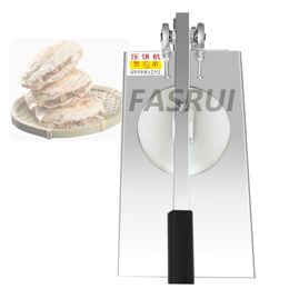 Manual Cake Press Machine Stainless Steel Hand-caught Cakes Corn Bait Dough Scones Maker Bun Pizza Equipment