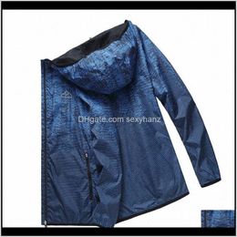 Jackets Outerwear & Coats Mens Clothing Apparel Drop Delivery 2021 Plus Size 10Xl 9Xl Spring Autumn Bomber Men Casual Windbreaker Zipper Thin