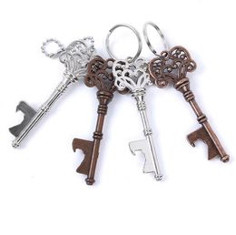 Vintage Keychain Keyring Beer Bottle Opener Coca Can Opening tool with Ring or Chain SN2597