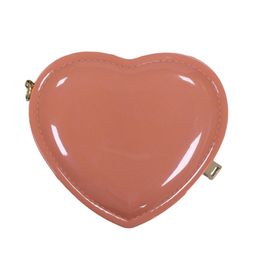 New Heart Shaped Candy Colour Zipper Bag Fresh Sweet Beauty PVC Wallets Small Jelly Bag Girls Mini Coin Purse Handbag