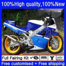 Cyan blue Bodywork For SUZUKI RGV250 SAPC VJ21 250CC RGVT250 88 89 90 91 92 93 Body 31No.62 RGVT-250 RGVT RGV 250 RGV-250 VJ22 1988 1989 1990 1991 1992 1993 Fairing Kit