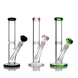 Thick Beaker Hookah Bong with 10 Inch Glass Water Bong Pink Dab Oil Rig Bubbler